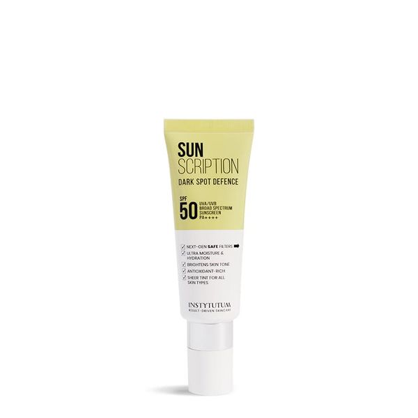 Солнцезащитный крем с осветительным эффектом Instytutum Sunscription Dark Spot Defence SPF50 AS6531 фото