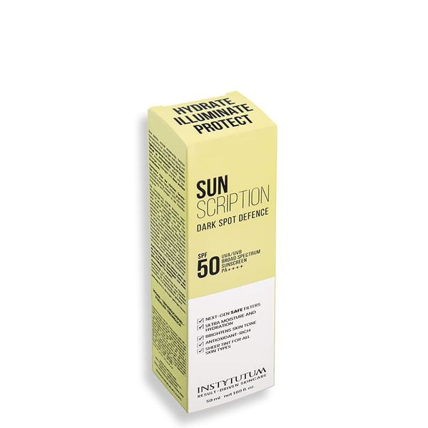 Солнцезащитный крем с осветительным эффектом Instytutum Sunscription Dark Spot Defence SPF50 AS6531 фото