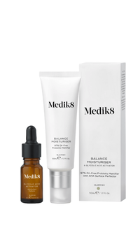 Medik8 Balance Moisturiser with Glycolic Acid Activator 50 + 10 ml Увлажняющий крем , сыворотка с АНА кислотами   AK880 фото