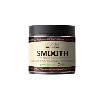 Dr.Ѕогbiе Smooth straight mask forte Розгладжуюча маска для волосся SRB779 фото